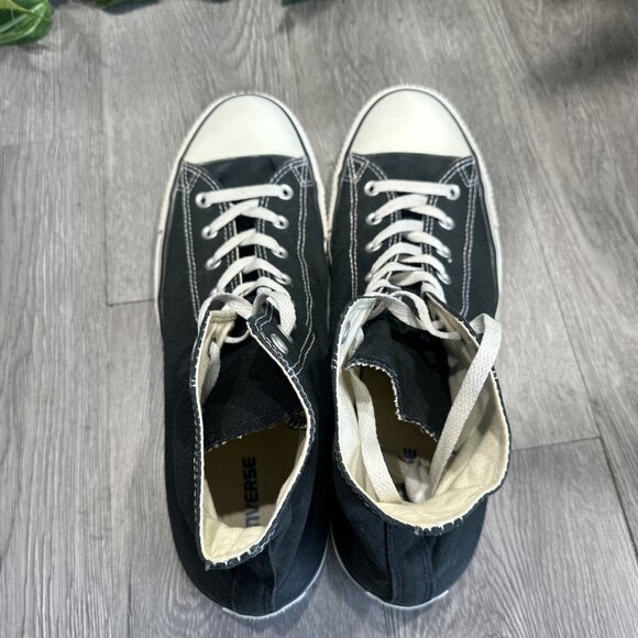 Converse All Star Size 14 Black Chuck Taylor EU 49 Men’s - Picture 6 of 9